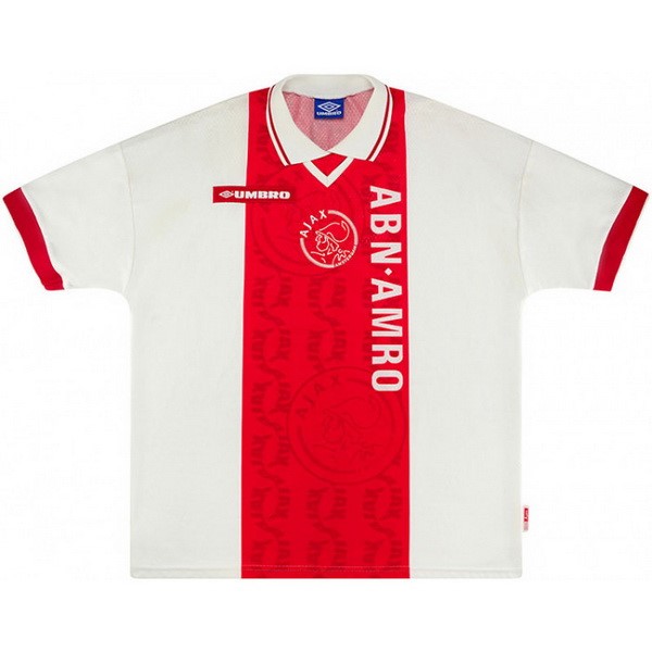 Tailandia Camiseta Ajax 1st Retro 1998 1999 Rojo Blanco